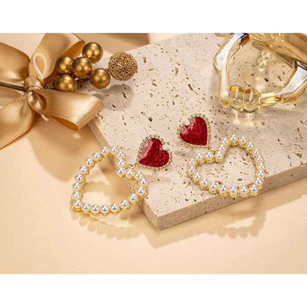 Earrings -Heart Shape Jewelry